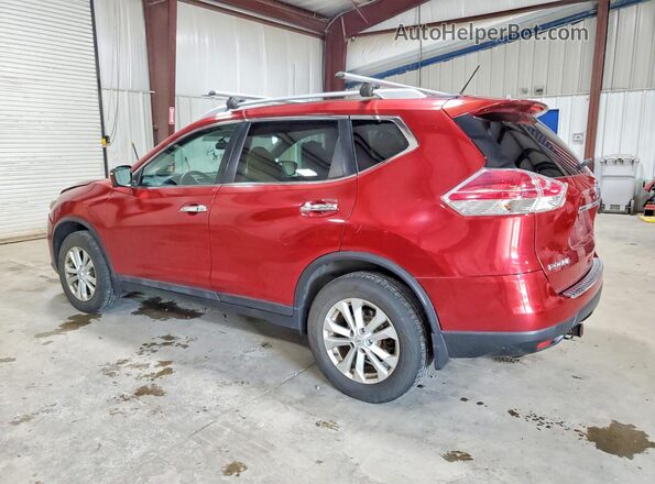 5N1AT2MV6GC916991 2016 NISSAN ROGUE Red Հետևի ձախ
