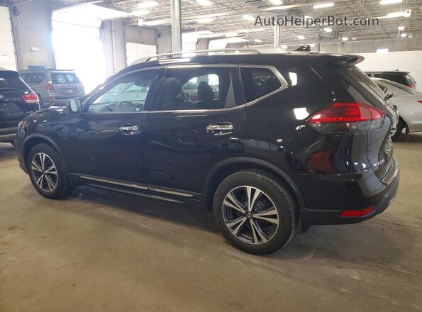 5N1AT2MV6HC750778 2017 NISSAN ROGUE Black Trasero izquierdo