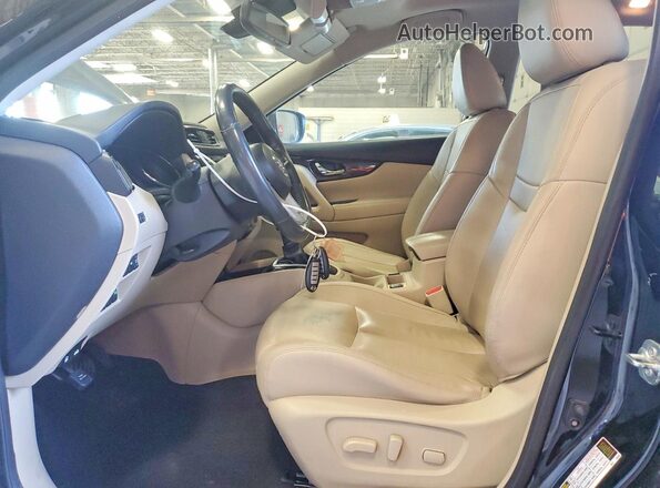5N1AT2MV6HC750778 2017 NISSAN ROGUE Black Vista interior delantera