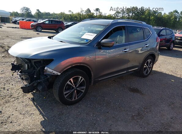 5N1AT2MV6HC762364 2017 NISSAN ROGUE Серый Передняя левая четверть