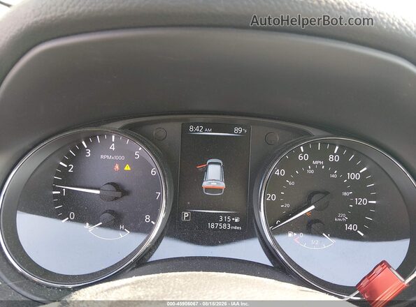 5N1AT2MV6HC762364 2017 NISSAN ROGUE Серый Вид задних сидений