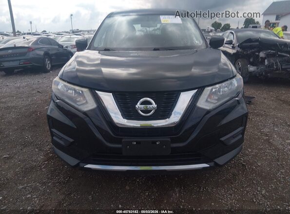 5N1AT2MV6HC782808 2017 NISSAN ROGUE Black Widok zestawu wskaźników