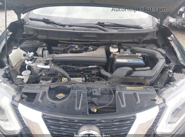 5N1AT2MV6HC782808 2017 NISSAN ROGUE Black Widok z tyłu