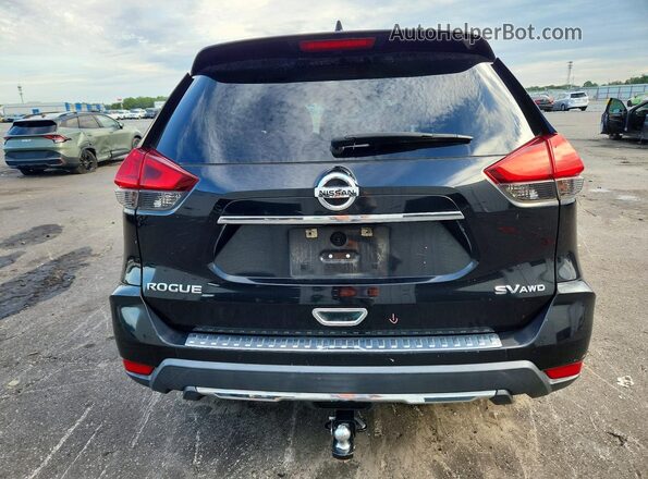 5N1AT2MV6HC808159 2017 NISSAN ROGUE Black Widok z tyłu