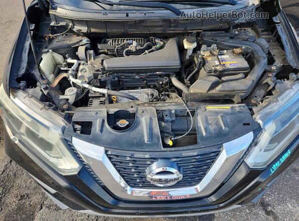 5N1AT2MV6HC808159 2017 NISSAN ROGUE Black Widok komory silnika
