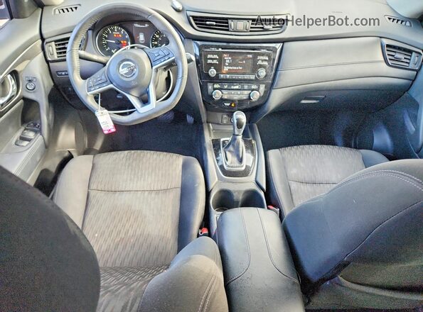 5N1AT2MV6HC808159 2017 NISSAN ROGUE Black Widok deski rozdzielczej