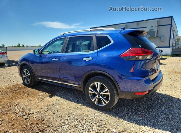 5N1AT2MV6HC812566 2017 NISSAN ROGUE Blue Հետևի ձախ
