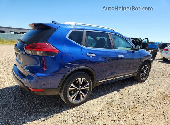 5N1AT2MV6HC812566 2017 NISSAN ROGUE Blue Հետևի աջ