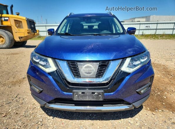 5N1AT2MV6HC812566 2017 NISSAN ROGUE Blue Դիմացի տեսք