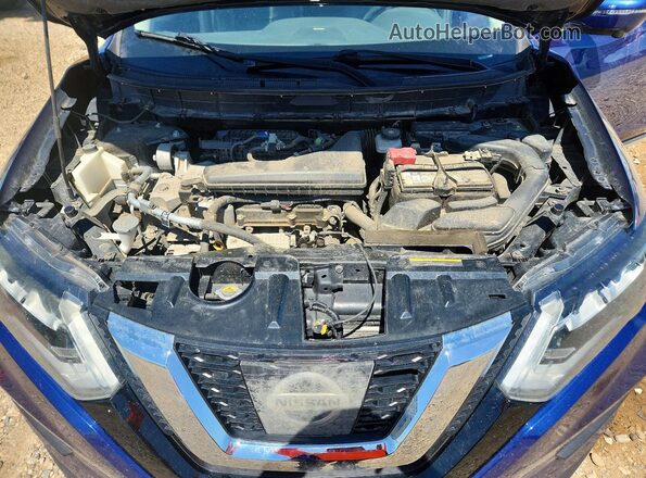 5N1AT2MV6HC812566 2017 NISSAN ROGUE Blue Շարժիչի բաժամունքի տեսք