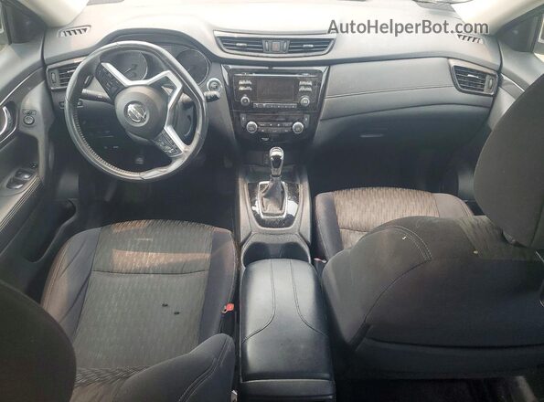 5N1AT2MV6HC823423 2017 NISSAN ROGUE Black Вид панелі приладів