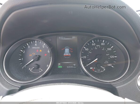 5N1AT2MV6HC846944 2017 NISSAN ROGUE White Vista de los asientos traseros