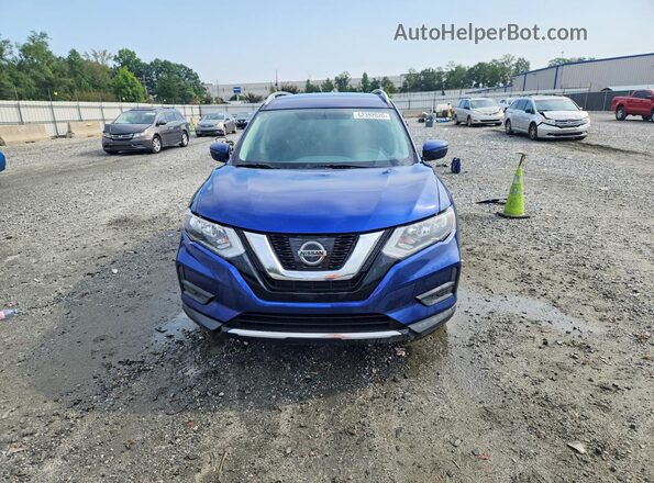 5N1AT2MV6HC847186 2017 NISSAN ROGUE Синий Вид спереди
