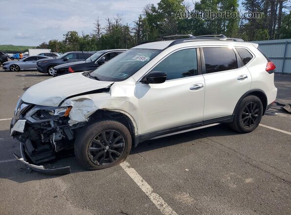 5N1AT2MV6HC878521 2017 NISSAN ROGUE Белый Задняя левая четверть