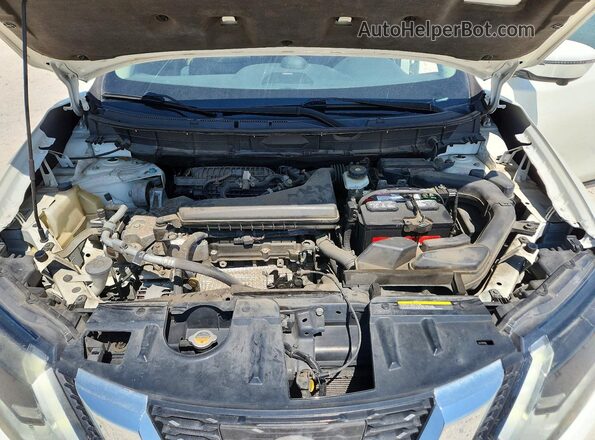 5N1AT2MV6HC894041 2017 NISSAN ROGUE White Vista interior trasera