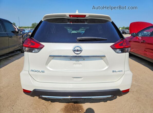 5N1AT2MV6JC701988 2018 NISSAN ROGUE White უკანა ხედი