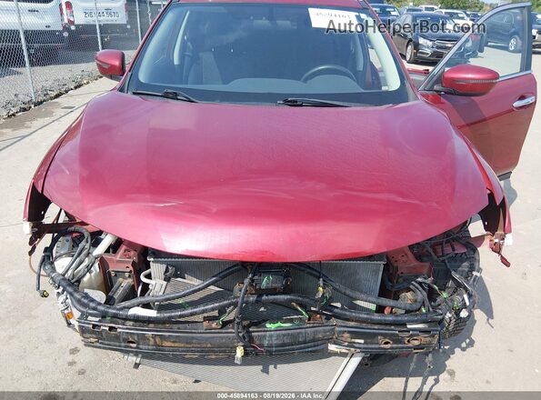 5N1AT2MV6JC721352 2018 NISSAN ROGUE Красный Вид спереди