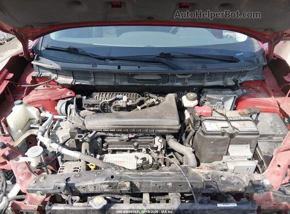 5N1AT2MV6JC721352 2018 NISSAN ROGUE Красный Вид сзади