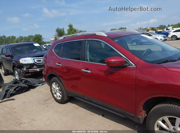 5N1AT2MV6JC721352 2018 NISSAN ROGUE Красный Панорамный вид салона 360°