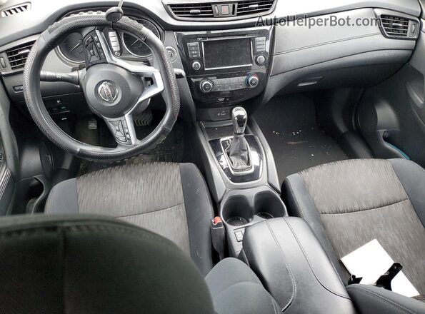 5N1AT2MV6JC751371 2018 NISSAN ROGUE Black წინა პანელის ხედი