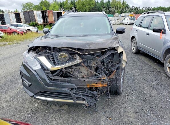5N1AT2MV6JC751371 2018 NISSAN ROGUE Black წინა ხედი