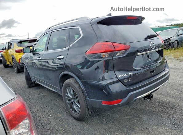 5N1AT2MV6JC751371 2018 NISSAN ROGUE Black უკანა მარცხენა