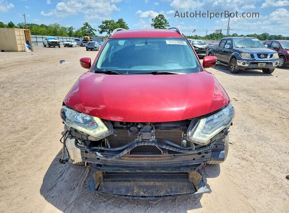 5N1AT2MV6JC808717 2018 NISSAN ROGUE Red წინა ხედი