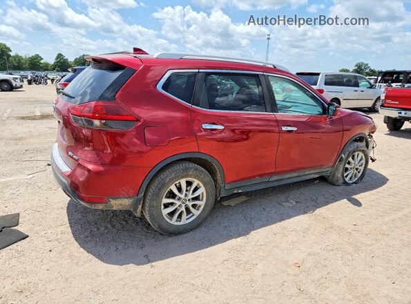 5N1AT2MV6JC808717 2018 NISSAN ROGUE Red უკანა მარჯვენა