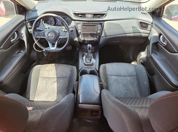 5N1AT2MV6JC808717 2018 NISSAN ROGUE Red წინა პანელის ხედი