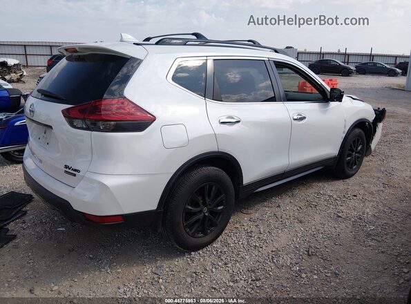 5N1AT2MV6JC842088 2018 NISSAN ROGUE Белый Задняя правая четверть