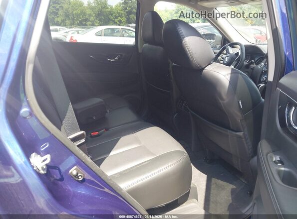5N1AT2MV6KC733521 2019 NISSAN ROGUE Blue Widok naklejki z numerem VIN