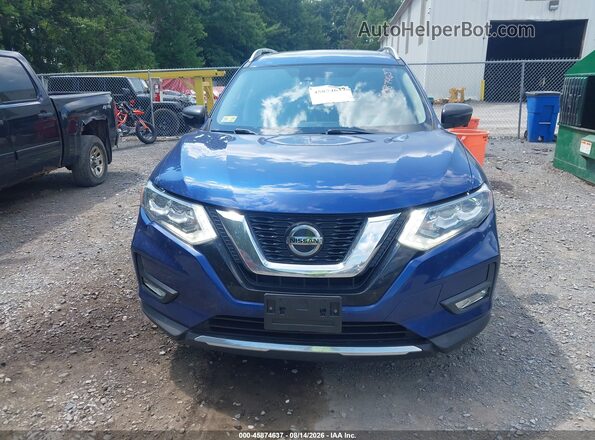5N1AT2MV6KC733521 2019 NISSAN ROGUE Blue Widok zestawu wskaźników