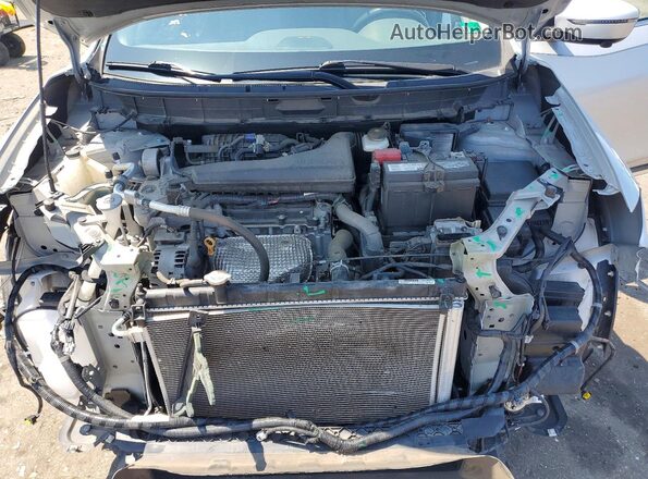 5N1AT2MV6KC811554 2019 NISSAN ROGUE Silver Widok komory silnika