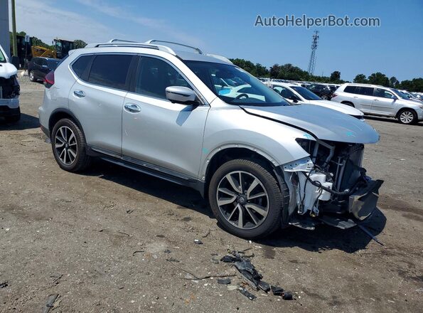 5N1AT2MV6KC811554 2019 NISSAN ROGUE Silver Przód prawy