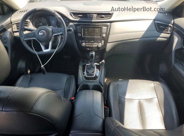5N1AT2MV6KC811554 2019 NISSAN ROGUE Silver Widok deski rozdzielczej