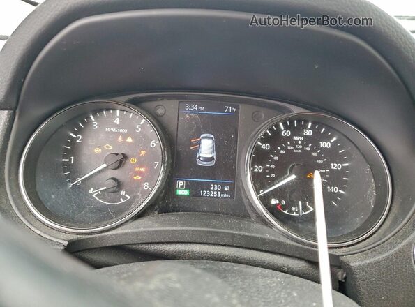 5N1AT2MV6LC732404 2020 NISSAN ROGUE White ხელსაწყოთა პანელის ხედი