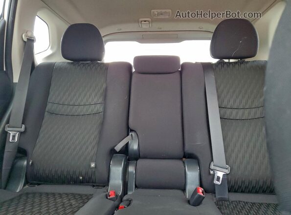 5N1AT2MV6LC732404 2020 NISSAN ROGUE White უკანა სავარძლების ხედი