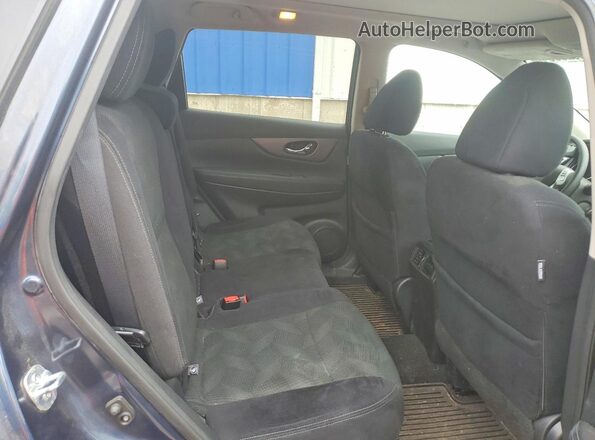 5N1AT2MV7GC794528 2016 NISSAN ROGUE Blue Widok wnętrza z tyłu