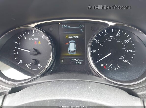 5N1AT2MV7GC799017 2016 NISSAN ROGUE Серый Вид задних сидений