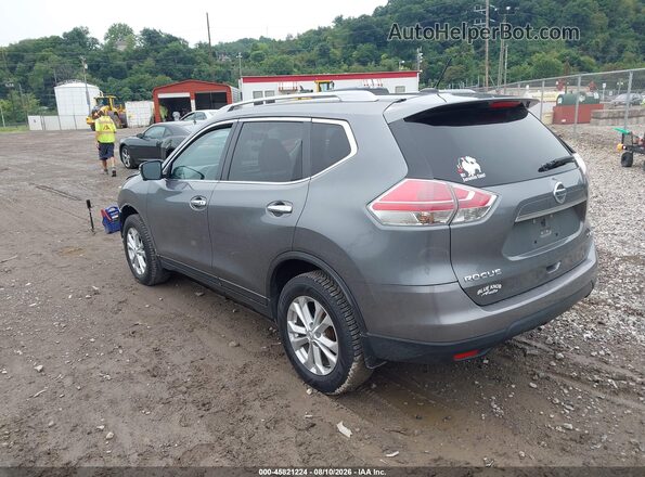 5N1AT2MV7GC799017 2016 NISSAN ROGUE Серый Задняя левая четверть
