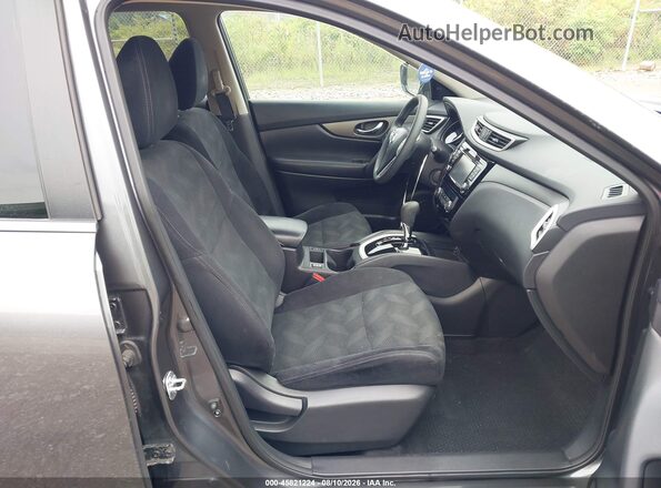 5N1AT2MV7GC799017 2016 NISSAN ROGUE Серый Вид салона спереди