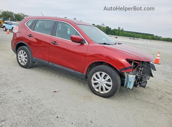 5N1AT2MV7GC802935 2016 NISSAN ROGUE Burgundy Առջևի աջ