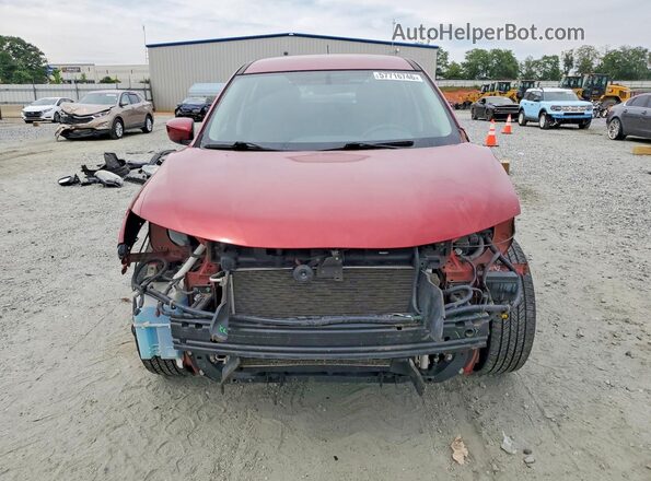 5N1AT2MV7GC802935 2016 NISSAN ROGUE Burgundy Դիմացի տեսք