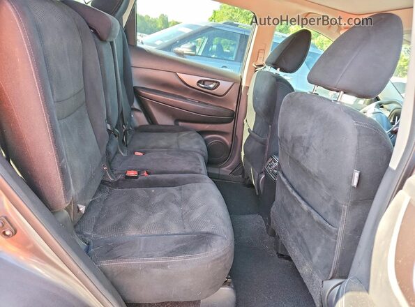 5N1AT2MV7GC812297 2016 NISSAN ROGUE Gray Widok wnętrza z tyłu