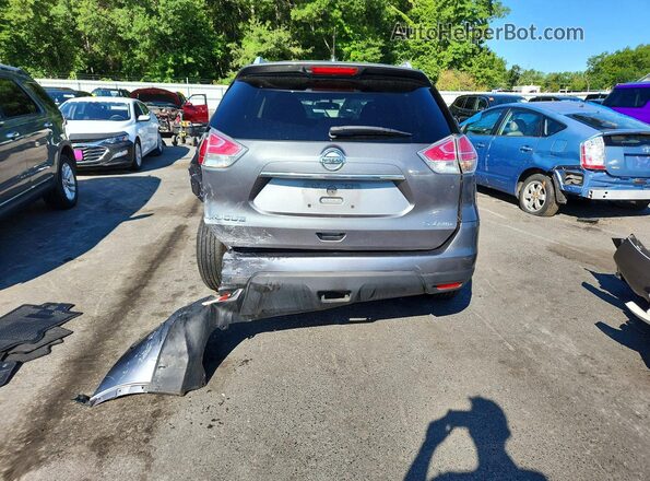 5N1AT2MV7GC812297 2016 NISSAN ROGUE Gray Widok z tyłu
