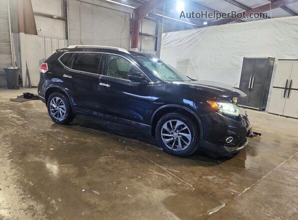 5N1AT2MV7GC823168 2016 NISSAN ROGUE Blue Delantero derecho