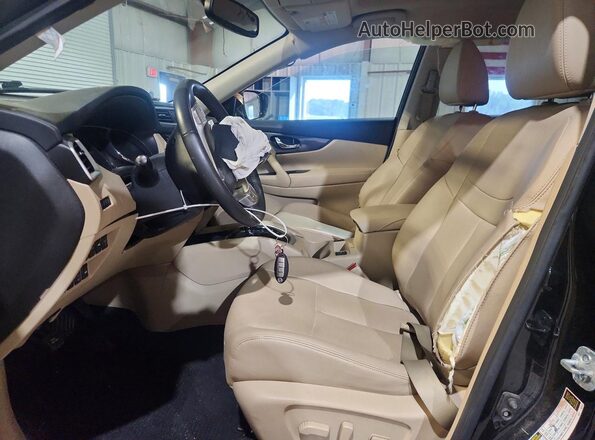 5N1AT2MV7GC823168 2016 NISSAN ROGUE Blue Vista interior delantera