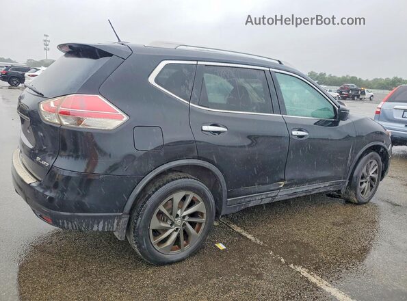5N1AT2MV7GC900654 2016 NISSAN ROGUE Black Задня права чверть