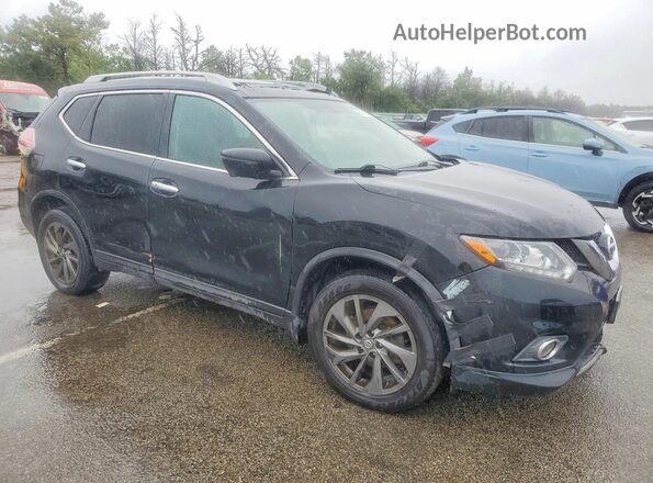 5N1AT2MV7GC900654 2016 NISSAN ROGUE Black Передня права чверть