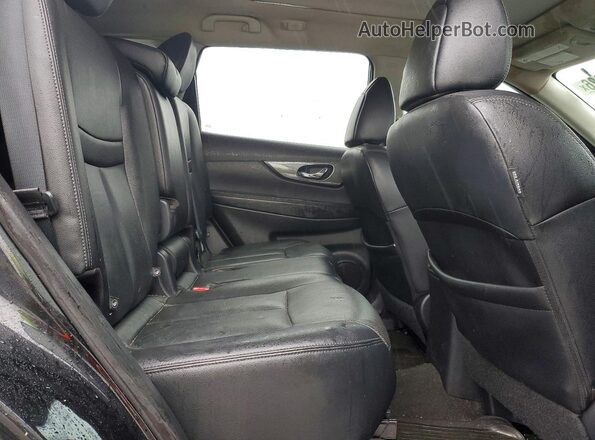5N1AT2MV7GC900654 2016 NISSAN ROGUE Black Вид задньої частини салону